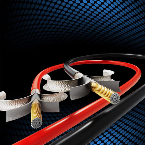 HONENCN 16 2 Pack 200ft-Black 100 100 16 Gauge Electrical Wire Total ft and Red ft Soft Flexible Copper-Clad