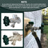 10006, 10006 (0.26'' Outdoor Faucet Water Spigot Handle, Hose Bib Round Wheel Handle Replacement Compatible with Danco