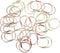 STOBOK 24pcs Small Metal Paper Clips, Creative Office Supplies, Delicate Stationery for Students, Paper Clamp