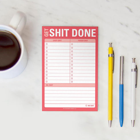 Knock Knock Get Shit Done Great Big Sticky Note