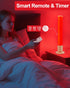 670nm Red Light Night Light Lamp for Sleep GlowPillar Red Nightlight Desk Lamp with Wavelength Multi-Color