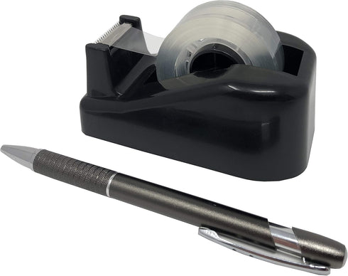 Premium Small Tape Dispenser with Tape Included (Pack of 3)