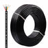 UL2464 10FT 18 Gauge 5 Conductor Electrical Wire, Tinned Oxygen Free Copper 18/5 AWG Low Voltage Wire