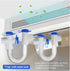 2Pack 3/4" Standard Condensate Trap with 17" Cleaning Brush, PVC Transparent U Trap for HVAC Systems