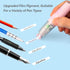 Refillable Retractable Quick Dry White Out Correction Tape, Mini Japan Aesthetic Cute White Out with Kawaii Applicator