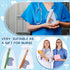 12 Pack 8 Lewtemi Penlight for Nurse Bulk LED Reusable Diagnostic Pen Light with Pupil Gauge Pocket Clip for Employee