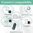 6 Pack 2 Pack Z1/Z2/Twist Duckbill Valves & Silicone Diaphragms Compatible with Breast Pump - BPA-Free Breast Pump