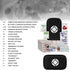 AMORNING 279PCS Set Backpacking Small Travel First Aid Kit Supplies for Business, First Aid Emergency Essentials Items