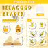 JarThenaAMCS Bee Bulletin Board Decoration Set Bee A Good Reader Letter Cut-Outs Yellow Summer Bee Theme Honeycomb Ball Border Trims with Glue Points for DIY Party Office School Classroom Decor