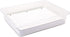 Storex Flat Storage Tray – Clear Organizer Bin for Classroom, Office, Home, 5-Pack (62531A05C), 10 x 13 x 3 Inches