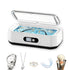 WHCASYO Ultrasonic Jewelry Cleaner, 49KHz Enhanced Ultrasonic Cleaneing Machine with 5 Modes Digital