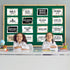 gisgfim 16 Pcs Spanish Words and Phrases Poster Set, Bulletin Board Decoration for Classroom Language Decor
