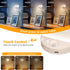 2 Pack Dimmable Closet 3 DAMI Rechargeable Motion Sensor Night Light Indoor, - LED Lights with Color Temperatures
