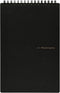 Maruman MNEMOSYNE Notebook, 9.06 x 5.83 Inches (Vertical A5), 5mm-squared, 70 Sheets (Double-sided, N165)