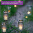 12 Pack Timer Tea Lights Candles, Battery Operated Flameless Flickering Tealight for Halloween Decor