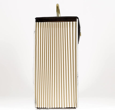 U Brands Fashion Expandable File Folder, Legal Size, 19 Pockets, Stylish Marble Print