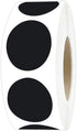PARLAIM 1" Black Round Color Coding Circle Dot Labels, 1000 Stickers on a Roll