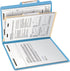 Smead Classification File Folder - 1 Divider, 2" Expansion, Letter Size, Blue, 10 per Box (13701)