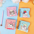 Cat party favors small cute notepad,Kawaii Kitty school office supplies,Funny animal note pad,Cool Mini Kitten spiral notebooks,wide ruled,Japanese stationary set,Kids Birthday Classroom gift by Aifieego