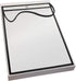 Better Office Products 15 Pack Shop Ticket Holders, 9 x 12 Inches, Clear Both Sides, Stitched Black Canvas Edge Trim