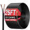 Energeaster 25FT 12 Gauge Wire 2 Conductor Electrical Wire, 12 AWG Pure