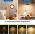 12 Pack 16 Dimmer Timmer Closet Yiliaw LED Puck Lights Remote Control Color Changeable Under Cabinet Lights, Battery