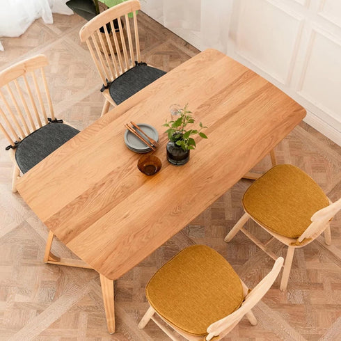 GWTYR 1 45X42 Cm Pcs Seat Cushions with Ties for Dining Chairs - Kitchen Chair Cushion with Machine Washable Cover