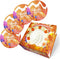 Bakepacker Thanksgiving Cake Boxes with Window, 36pcs 8x8x5 inches (18 Cake Boxes + 18 Cake Boards)