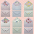 SCStyle Stationary Paper and Envelopes Set, 48 Sheets Writing Paper 5.9X7.7Inch + 24 Pcs A6 Cute Envelopes with