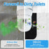 4 Pack Toilet Mats,Upgrade Toilet Floor Protector from Urine,Toilet Rugs U Shaped Washable,Toilet Mats
