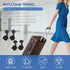 RiseDirectly 360 4 Degree Black Caster Wheels Pcs Cat Cage Casters Spinner Wheels Smooth Plastic Rolling Wheel