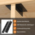 REDOVANT 25Pcs 3.15 0.78 80MM 3Inch Stainless Steel Angle Brackets, x Heavy Duty Corner Brace for Wood, Black Shelf