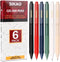Gel Pens, 0.5mm Fine Point Smooth Writing Pens, Quick Dry Black Gel Ink for Journaling