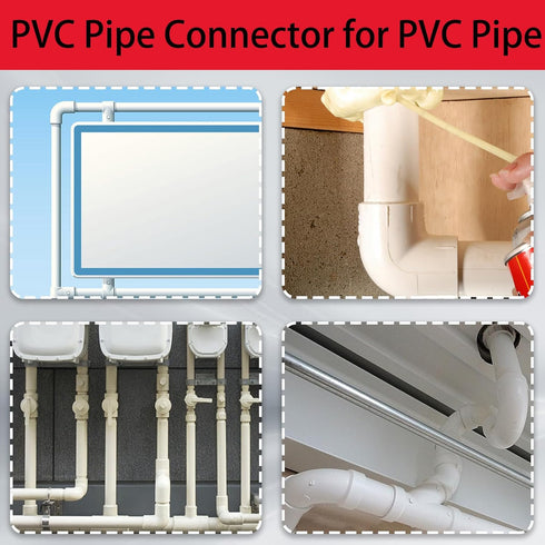 YTFSA 3/4" 90 Elbow, 10Pcs 2 Sch40 PVC Degree Way Right Angle Pipe Fitting, PVC Corner Fittings for Pipe DIY Frame