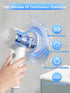 IPX7 2 Settings 6 Electric Spin Scrubber - Cordless Waterproof Shower Scrubber with Speed and Replaceable HeadsElectric