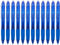 Volcanics 12 Pack Retractable Clicker Erasable Gel Pens - 0.7mm Ball Point, Heat Erase with Built-in Eraser