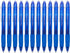 Volcanics 12 Pack Retractable Clicker Erasable Gel Pens - 0.7mm Ball Point, Heat Erase with Built-in Eraser