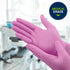 4.7 12" HALYARD PINK UNDERGUARD Nitrile Exam Gloves, Powder-Free, mil, Extended Cuff, Pink