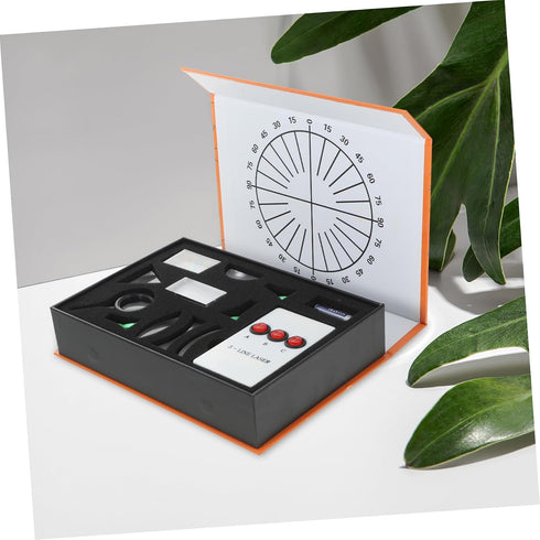 17-Piece Set Ciieeo Optical Experiment Kit Concave Convex Lens Prism and Mirror for Physics Education Practical Optical
