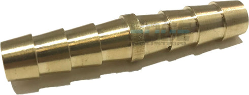 5/16" Hose ID Brass Hose Barb SPLICER Union Fitting for Fuel/AIR/Water/Oil/Gas/WOG (Qty 1)