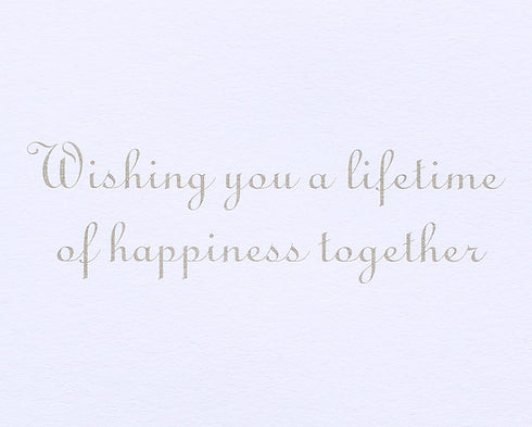 Papyrus Wedding Shower Card, Lifetime of Happiness