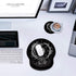 Ergonomic Mouse Pad with Wrist Support and Cute Coffee Coaster, Celestial Theme Design for Pain Relief