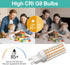 Dimmable G9 Bulb 60W 75W 80W T4 G9 Bulbs 8W 800LM 3000K Bulbs 5Pack ZHENMING LED Halogen Equivalent, Bi Pin Base Light
