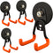 MUTUACTOR Updated Strong Magnetic Hooks,4PCS Scratch-Resistant Heavy Duty Garage Magnet Hook,20lbs Powerful