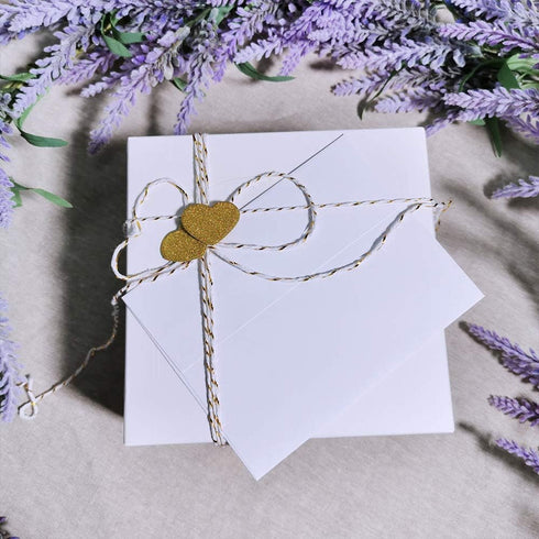 Supla 150 Pcs Bulk A2 Invitation Envelopes, White Peel & Press Self Seal, 4 3/8 x 5 3/4 for Wedding