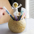 Kimdio Pen Holder - Astronaut Stand for Desk Pencil Holder, Resin Moon Organizer for Office, Classroom, Home - Gold