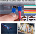 6 Pack 3/4'' Heat Shrink Tube 3:1 Adhesive-Lined Tubing, 6 Color 1.3Ft