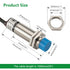 Capacitive Proximity Sensor Switch LJC18A3-B-Z, M18, DC10-30V, 300mA, 10mm Detecting Distance, 3 Wire (PNP_Normally