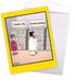 NobleWorks Jumbo Humorous Thank You Greeting Card, 8.5 x 11 Inch, 1 Pack, Thankya J3757