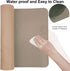 Boutilon Leather Mouse Pad - Extended Non-Slip Desk Pad for Keyboard and Mouse, 24"x14" (S-Champagne)